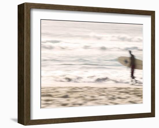 Bondi Beach, Sydney, New South Wales, Australia-Mark Mawson-Framed Photographic Print