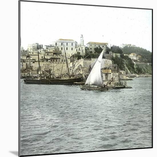 Bône (Algeria), View of the Kasbah-Leon, Levy et Fils-Mounted Photographic Print