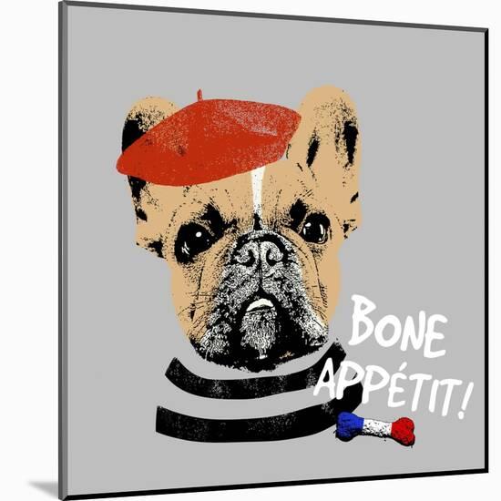 Bone Appetit-null-Mounted Art Print