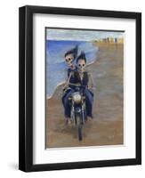 Bone to be Wild-Marie Marfia Fine Art-Framed Giclee Print