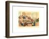 Boney's Trial-Thomas Rowlandson-Framed Giclee Print