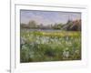 Bonfire and Iris Field, 1993-Timothy Easton-Framed Giclee Print