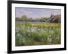 Bonfire and Iris Field, 1993-Timothy Easton-Framed Giclee Print