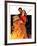 "Bonfire,"December 12, 1936-John Newton Howitt-Framed Giclee Print