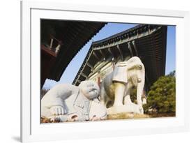 Bongeun-Sa Temple, Seoul, South Korea, Asia-Christian-Framed Photographic Print