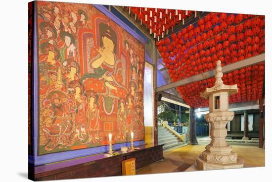 Bongeun-Sa Temple, Seoul, South Korea, Asia-Christian-Stretched Canvas