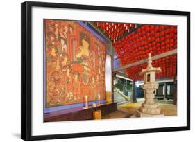 Bongeun-Sa Temple, Seoul, South Korea, Asia-Christian-Framed Photographic Print