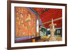 Bongeun-Sa Temple, Seoul, South Korea, Asia-Christian-Framed Photographic Print