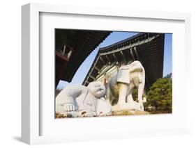 Bongeun-Sa Temple, Seoul, South Korea, Asia-Christian-Framed Photographic Print