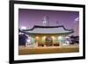 Bongeunsa Temple Grounds in the Gangnam District of Seoul, South Korea.-SeanPavonePhoto-Framed Photographic Print