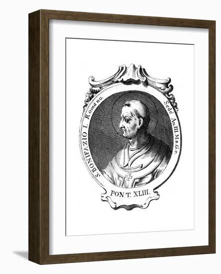 Boniface I, Pope of the Catholic Church-null-Framed Giclee Print