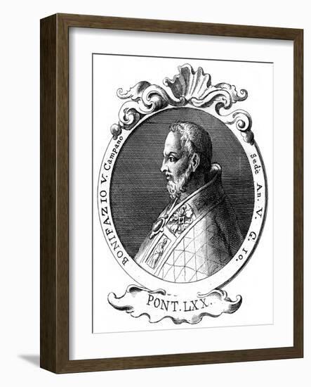 Boniface V, Pope of the Catholic Church-null-Framed Giclee Print