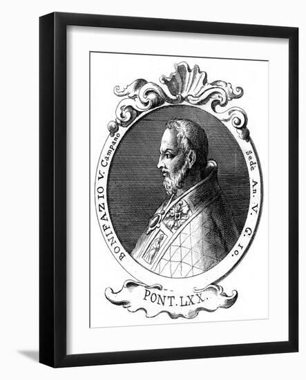 Boniface V, Pope of the Catholic Church-null-Framed Giclee Print