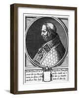 Boniface V, Pope of the Catholic Church-null-Framed Giclee Print