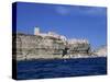Bonifacio, Corsica, France, Mediterranean, Europe-Fraser Hall-Stretched Canvas