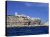 Bonifacio, Corsica, France, Mediterranean, Europe-Fraser Hall-Stretched Canvas