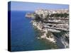 Bonifacio, Corsica, France, Mediterranean-Gavin Hellier-Stretched Canvas