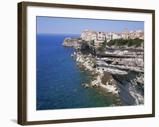 Bonifacio, Corsica, France, Mediterranean-Gavin Hellier-Framed Photographic Print
