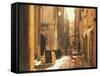 Bonifacio, Corsica, Italy-Peter Adams-Framed Stretched Canvas