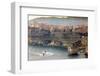 Bonifacio Town on Cliff, Corsica Island, France-smithore-Framed Photographic Print