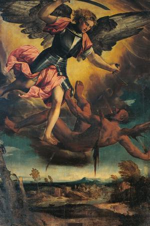 St Michael Vanquishing the Devil