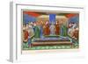 Bonifacius Ix Crowned-null-Framed Art Print