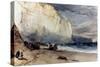 Bonington: Cliff, 1828-Richard Parkes Bonington-Stretched Canvas