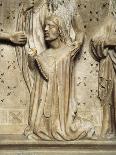 Detail from Tomb of Stefano Visconti-Bonino da Campione-Stretched Canvas