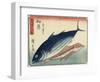 Bonito and Gurnard, 1830-1844-Utagawa Hiroshige-Framed Giclee Print