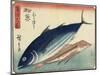 Bonito and Gurnard, 1830-1844-Utagawa Hiroshige-Mounted Giclee Print