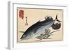 Bonito and Top Shells, Early 19th Century-Utagawa Hiroshige-Framed Giclee Print