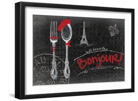 Bonjour 1-null-Framed Giclee Print