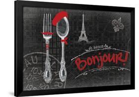 Bonjour 1-null-Framed Giclee Print