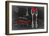 Bonjour 2-null-Framed Giclee Print