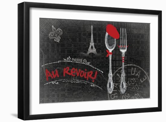 Bonjour 2-null-Framed Giclee Print