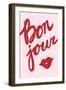 Bonjour Lip-Athene Fritsch-Framed Giclee Print