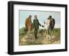 Bonjour, Monsieur Courbet-Gustave Courbet-Framed Giclee Print