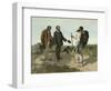 Bonjour, Monsieur Courbet-Gustave Courbet-Framed Giclee Print