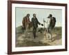 Bonjour, Monsieur Courbet-Gustave Courbet-Framed Giclee Print