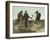 Bonjour, Monsieur Courbet-Gustave Courbet-Framed Giclee Print