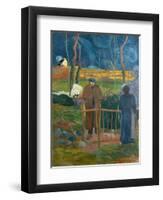 Bonjour, Monsieur Gauguin, 1889-Paul Gauguin-Framed Giclee Print