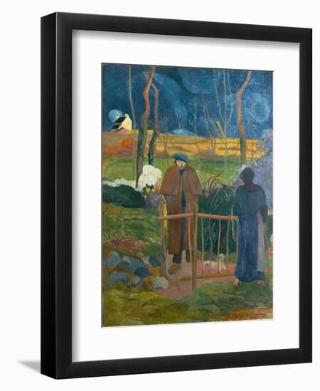 Bonjour, Monsieur Gauguin, 1889-Paul Gauguin-Framed Giclee Print