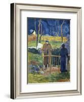 Bonjour, Monsieur Gauguin, 1889-Paul Gauguin-Framed Giclee Print