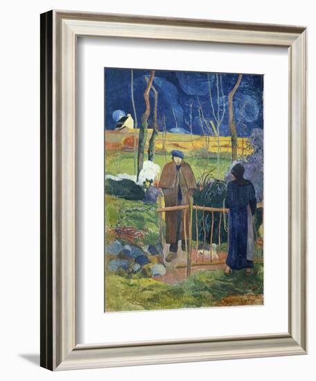 Bonjour, Monsieur Gauguin, 1889-Paul Gauguin-Framed Giclee Print