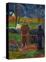 Bonjour, Monsieur Gauguin, Self-Portrait, Hommage a Courbet-Paul Gauguin-Stretched Canvas