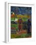Bonjour, Monsieur Gauguin, Self-Portrait, Hommage a Courbet-Paul Gauguin-Framed Giclee Print