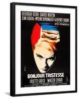 Bonjour Tristesse, French poster art, Jean Seberg, 1958-null-Framed Art Print