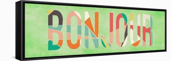 Bonjour-null-Framed Stretched Canvas