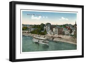 Bonn and the River Rhine, 20th Century-null-Framed Giclee Print