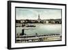 Bonn Beuel Am Rhein, Dampfer Barbarossa Mit Stadt-null-Framed Giclee Print